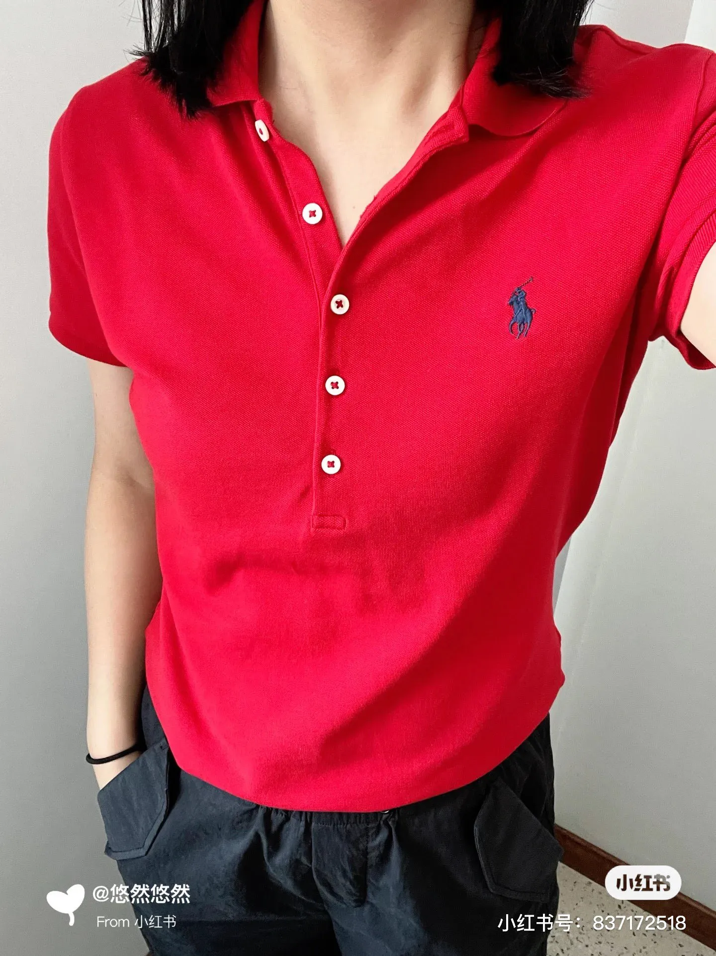 🅿️138 🆕 L11 #Ralph Lauren•Pony embroidered 5-button polo shirt short-sleeved ✅✅✅Ready stock Quality guaranteed Feel free to compare Size: XS S M L Color: Gray Navy Blue Black Red Green Purple White Khaki Yellow Pink